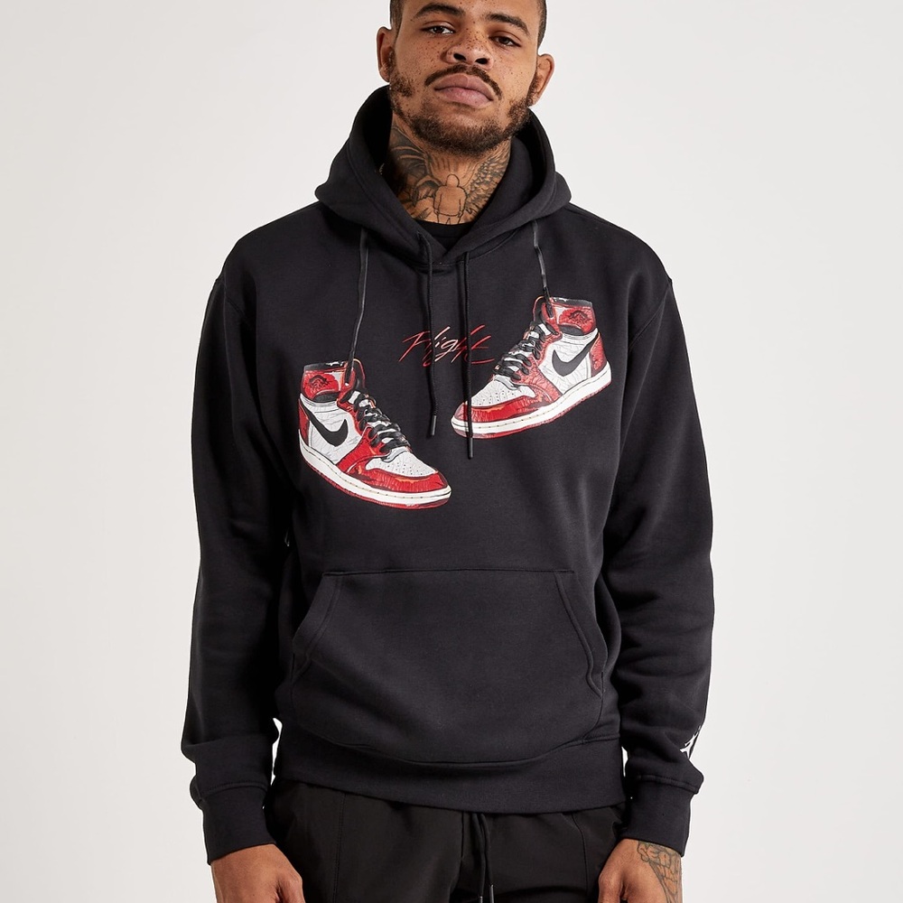 VTG MENS JORDAN AIR JORDAN 1
'CHICAGO' FLIGHT PULLOVER
HOODIE L Vintage